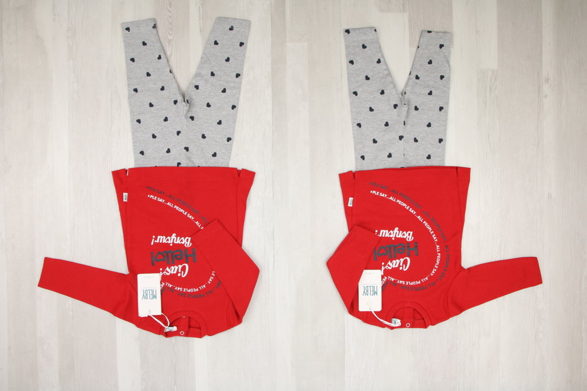 €4,00 al pezzo MELBY stock abbigliamento bambini 77 pezzi - P/E - RIF. 6250