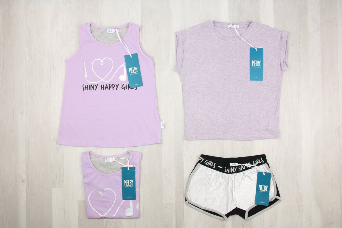 €4,00 al pezzo MELBY stock abbigliamento bambini 77 pezzi - P/E - RIF. 6250