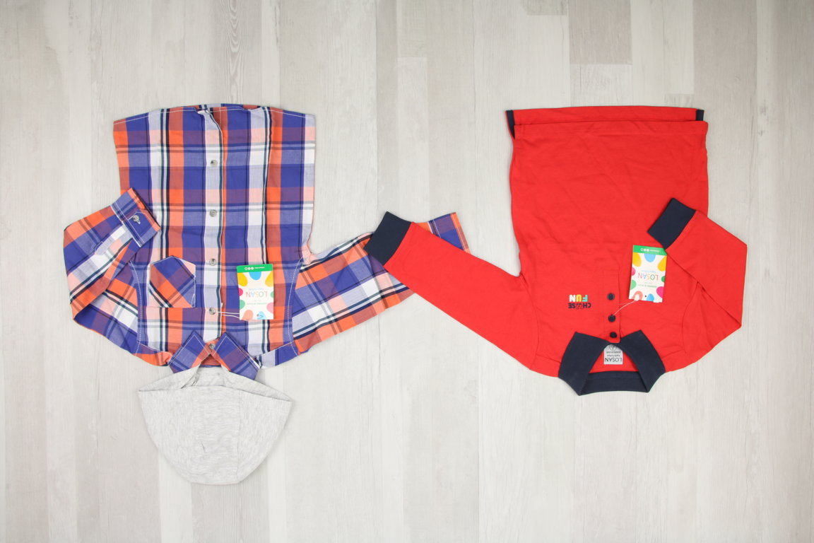€3.90 each LOSAN kids' clothing stock 228 pieces - SS - REF. 6253