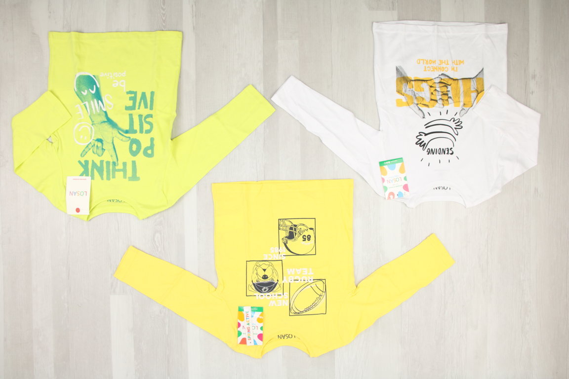 €3.90 each LOSAN kids' clothing stock 228 pieces - SS - REF. 6253