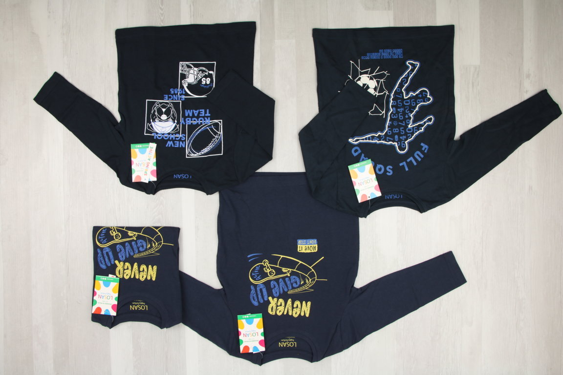 €3.90 each LOSAN kids' clothing stock 228 pieces - SS - REF. 6253