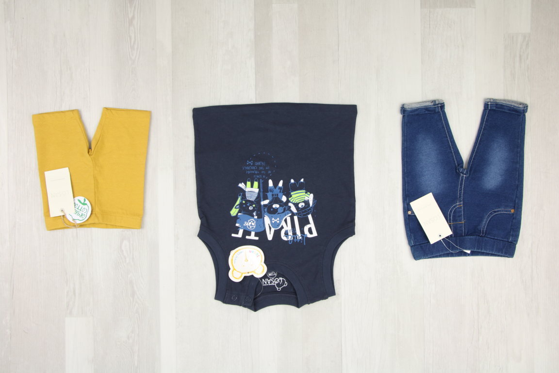 €3.90 each LOSAN kids' clothing stock 228 pieces - SS - REF. 6253