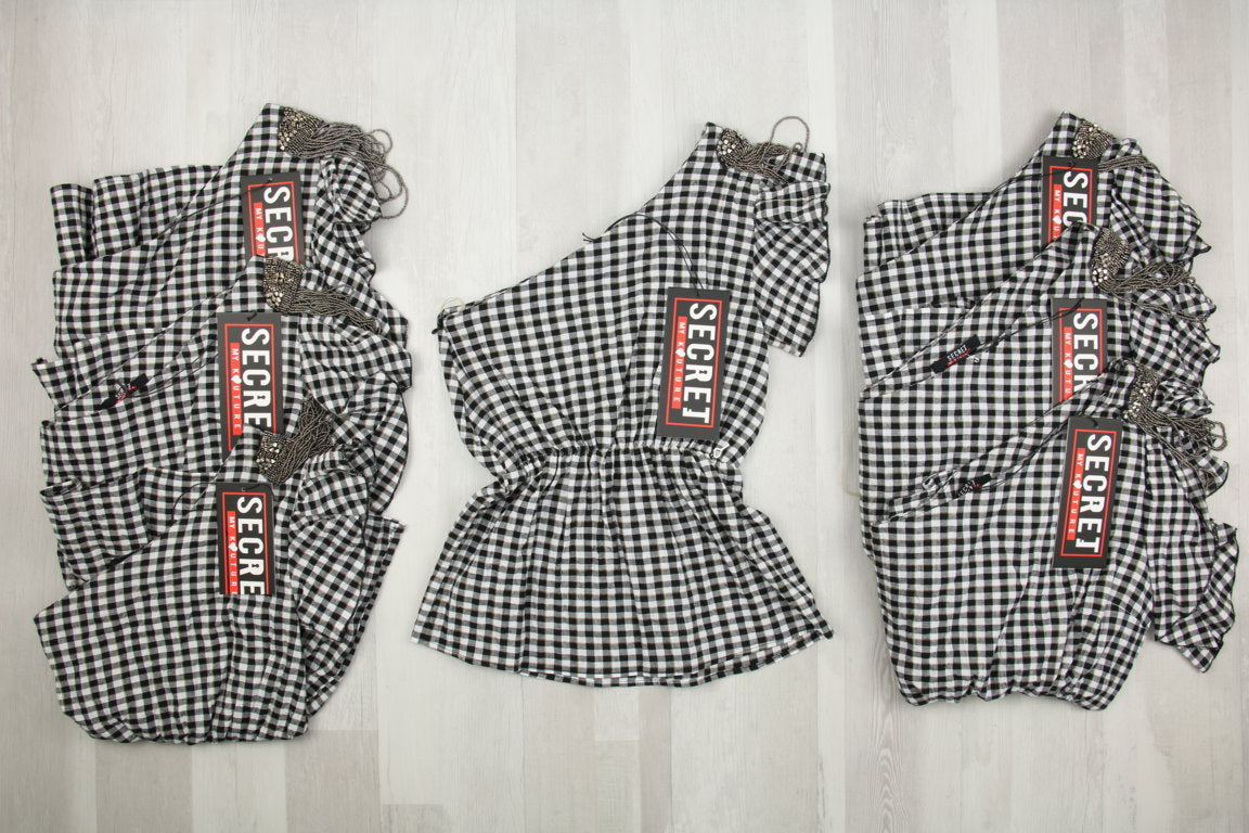 €6,50 al pezzo SECRET stock abbigliamento bambina 77 pezzi - P/E - RIF. 6254