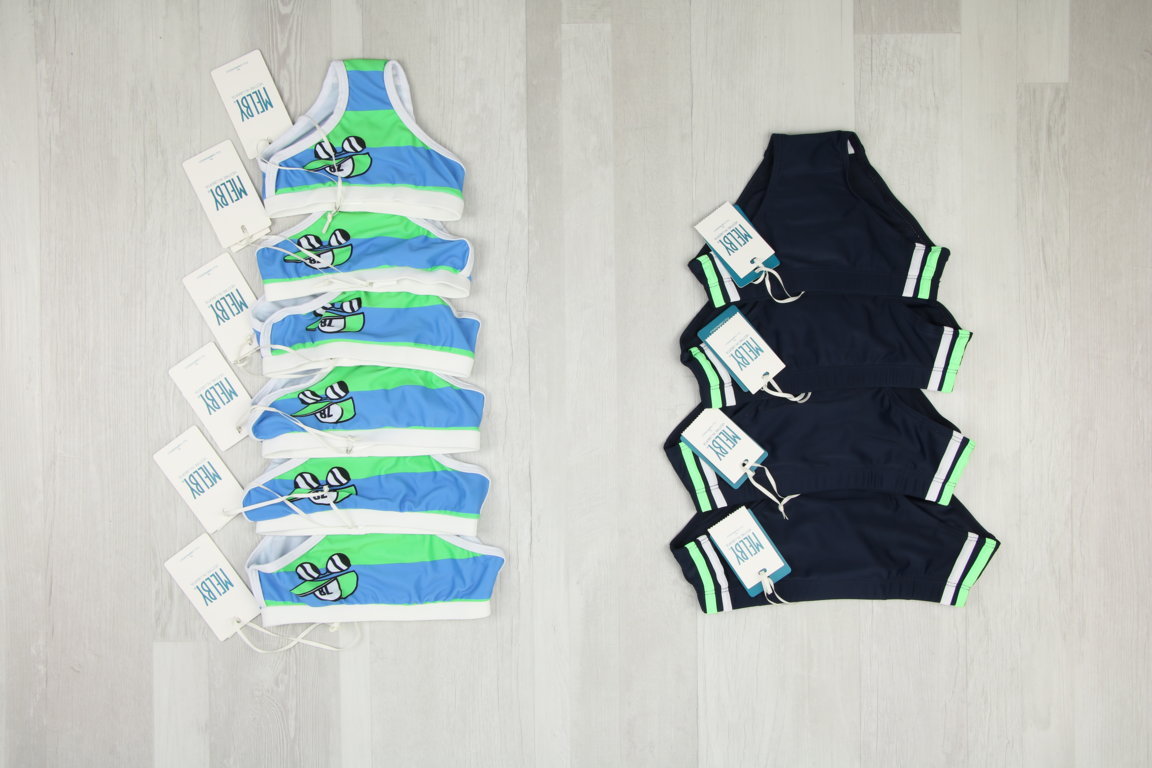 €2,50 al pezzo MELBY stock costumi mare bambini 78 pezzi - P/E - RIF. 6258