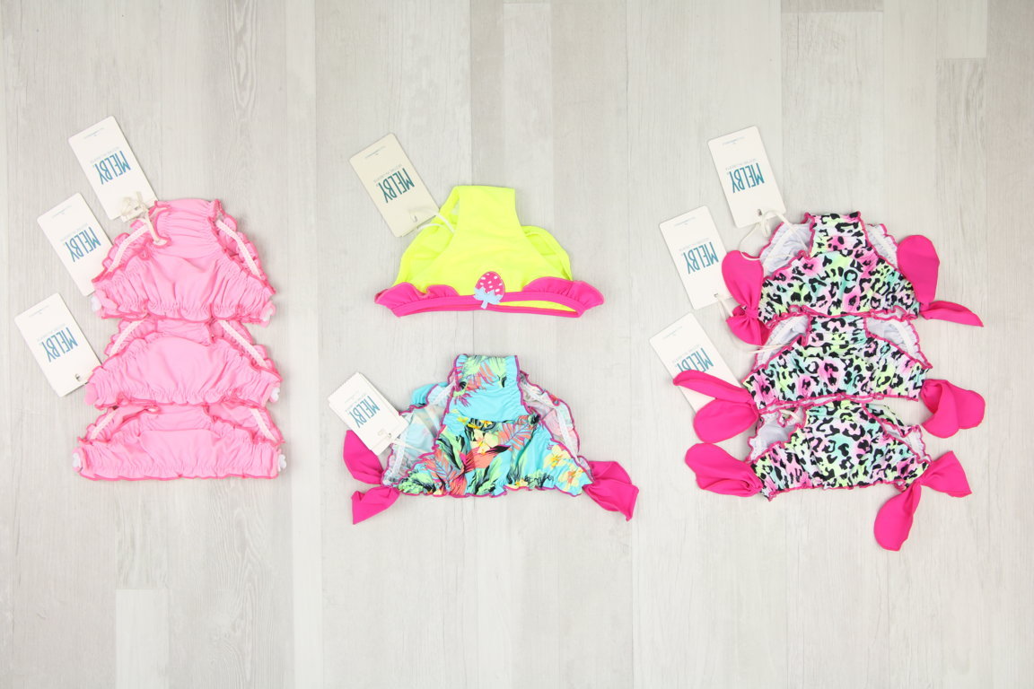 €2,50 al pezzo MELBY stock costumi mare bambini 78 pezzi - P/E - RIF. 6258