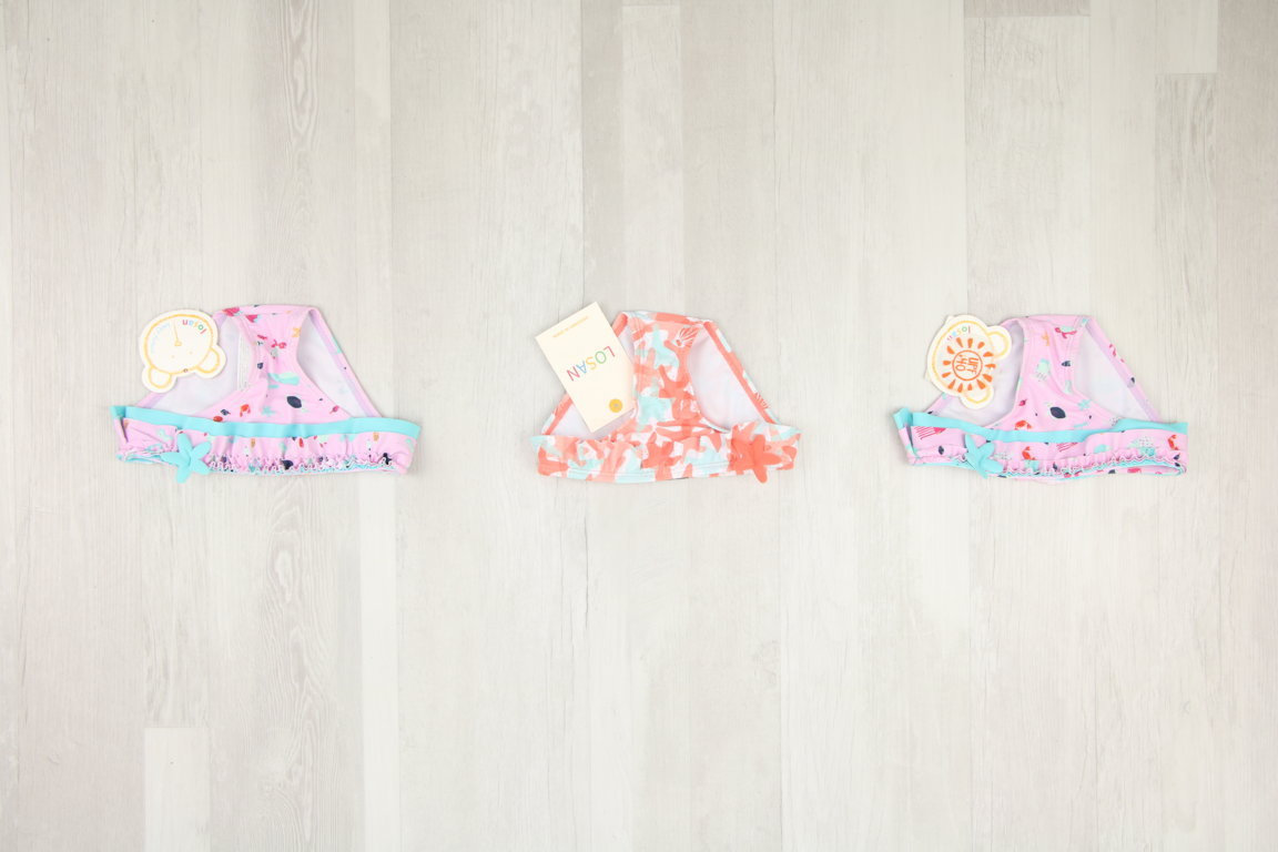 €1,70 al pezzo LOSAN stock costumi mare bambini 75 pezzi - P/E - RIF. 6261