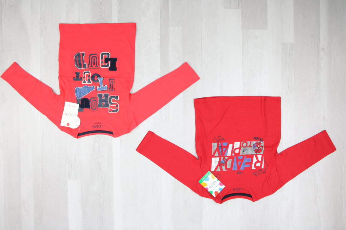 €3,60 al pezzo LOSAN stock abbigliamento bambini 136 pezzi - A/I - RIF. 6271