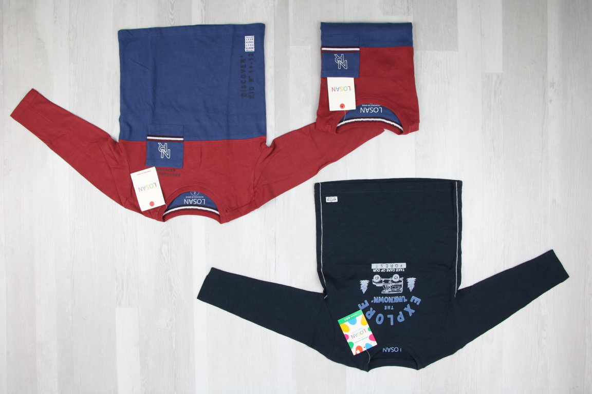 €3,60 al pezzo LOSAN stock abbigliamento bambini 136 pezzi - A/I - RIF. 6271