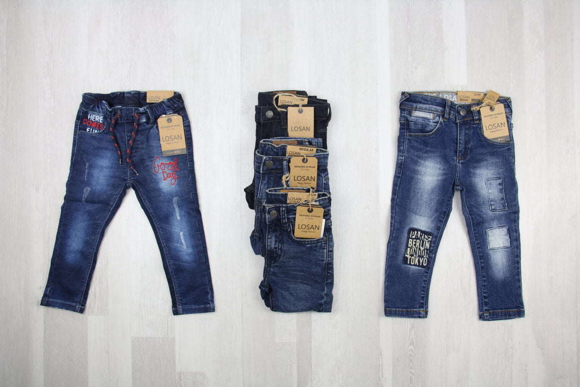 €3,60 al pezzo LOSAN stock abbigliamento bambini 136 pezzi - A/I - RIF. 6271