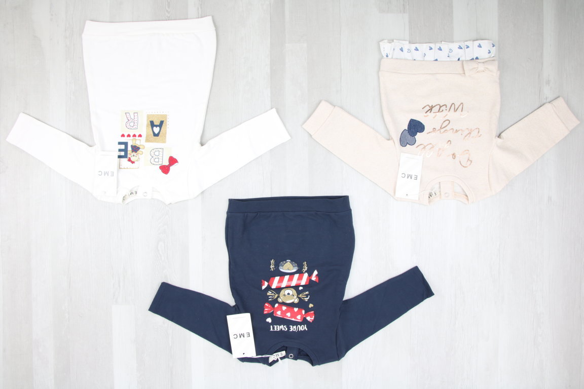 €4,00 al pezzo EMC stock abbigliamento bambini 85 pezzi - A/I - RIF. 6272