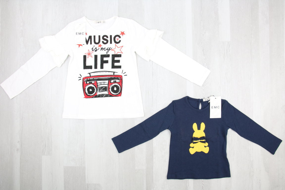 €4,00 al pezzo EMC stock abbigliamento bambini 85 pezzi - A/I - RIF. 6272