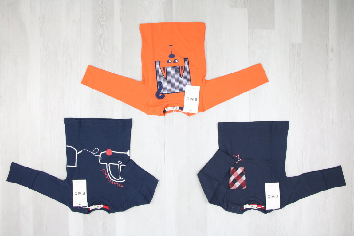 €4,00 al pezzo EMC stock abbigliamento bambini 85 pezzi - A/I - RIF. 6272