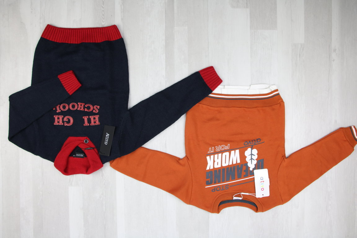 €3,00 al pezzo ATIVO stock abbigliamento bambini 87 pezzi - A/I - RIF. 6273