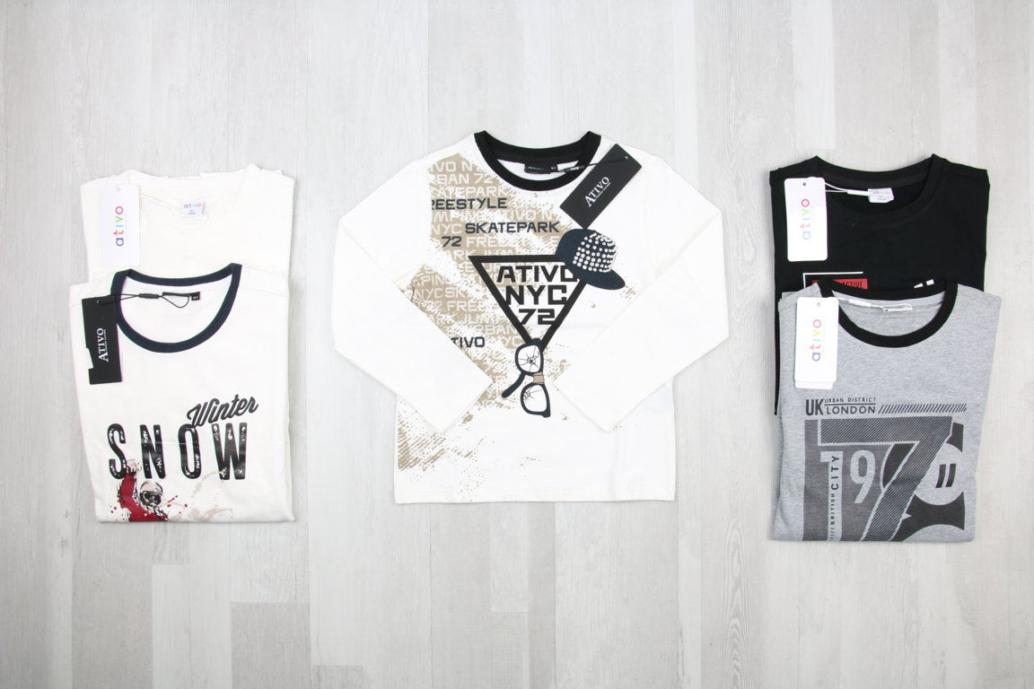 €3,00 al pezzo ATIVO stock abbigliamento bambini 87 pezzi - A/I - RIF. 6273