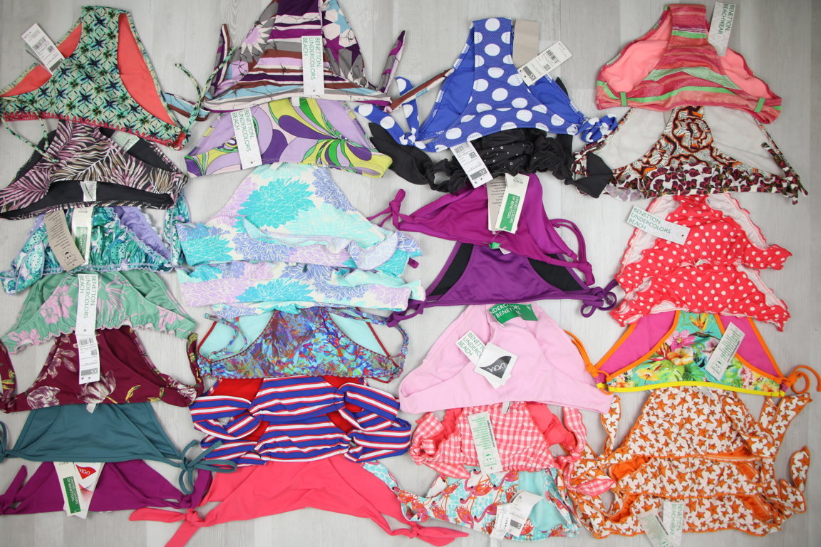 €1,80 al pezzo BENETTON stock abbigliamento e calzature donna e bambina 379 pezzi - 95% P/E - 5% A/I - RIF. 6048AF