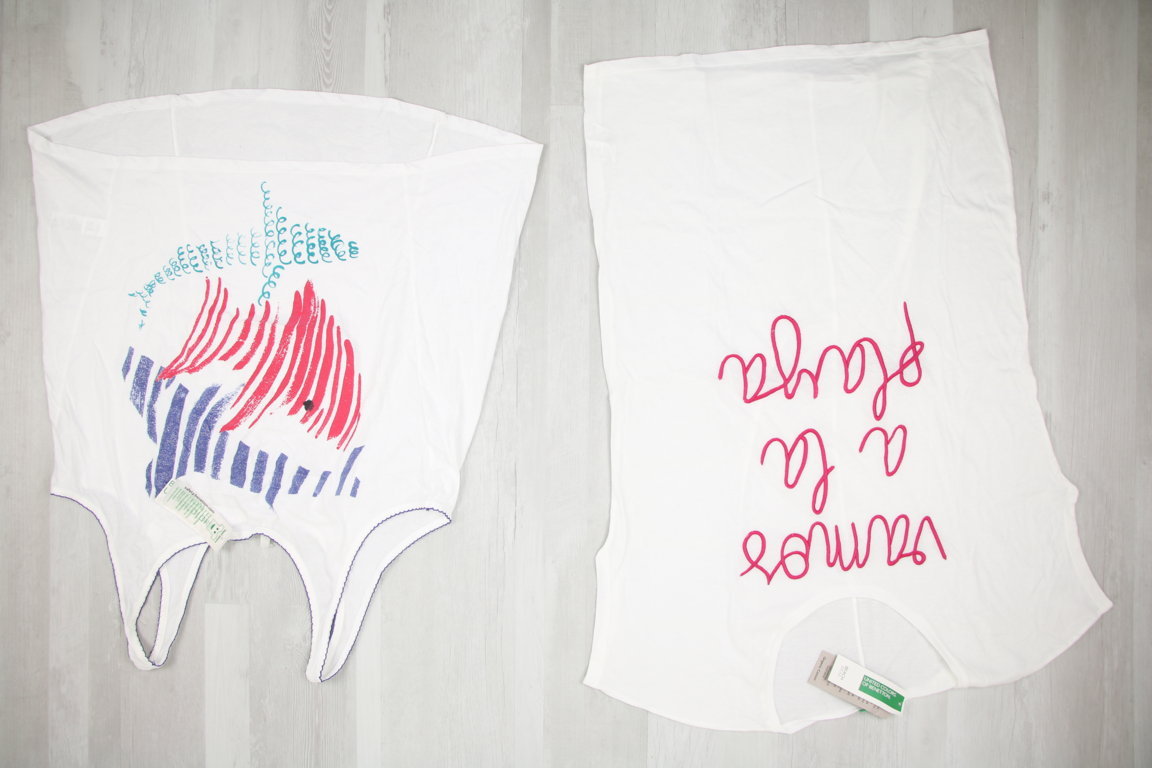 €1,80 al pezzo BENETTON stock abbigliamento e calzature donna e bambina 379 pezzi - 95% P/E - 5% A/I - RIF. 6048AF