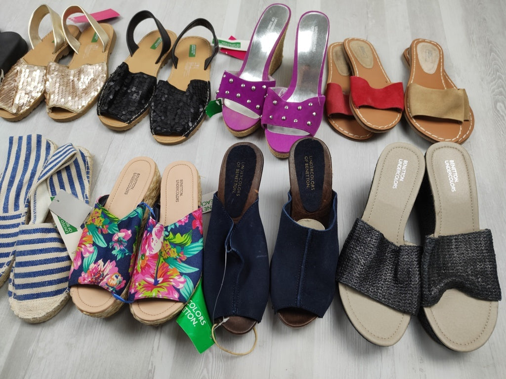 €1,80 al pezzo BENETTON stock abbigliamento e calzature donna e bambina 379 pezzi - 95% P/E - 5% A/I - RIF. 6048AF
