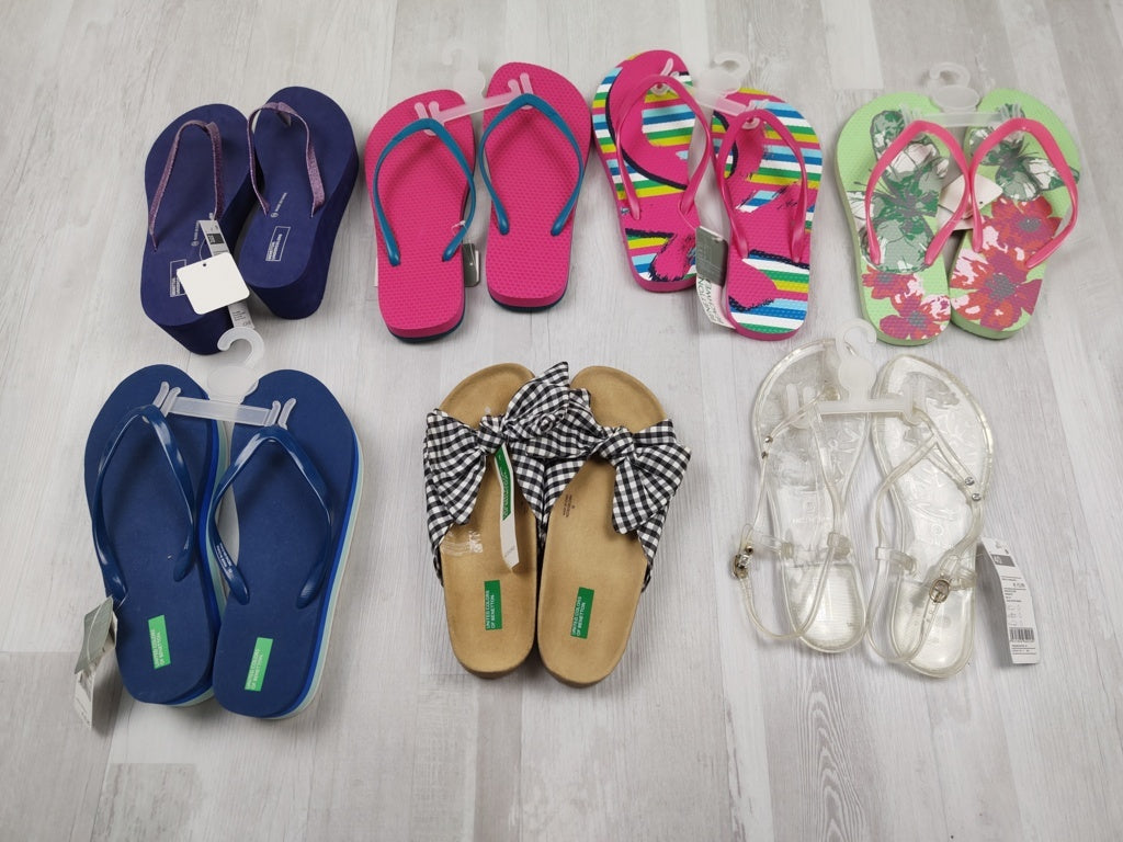 €1,80 al pezzo BENETTON stock abbigliamento e calzature donna e bambina 379 pezzi - 95% P/E - 5% A/I - RIF. 6048AF