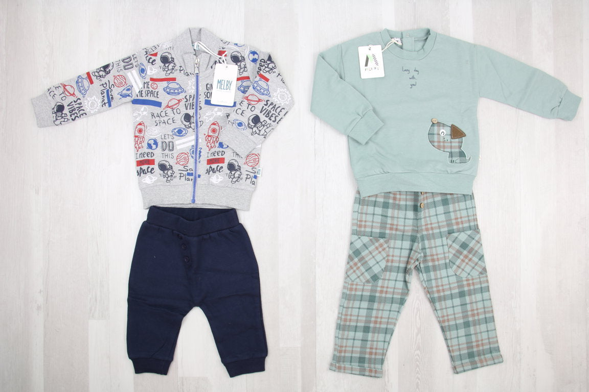 €4,50 al pezzo MELBY stock abbigliamento bambini 486 pezzi - A/I - RIF. 6276