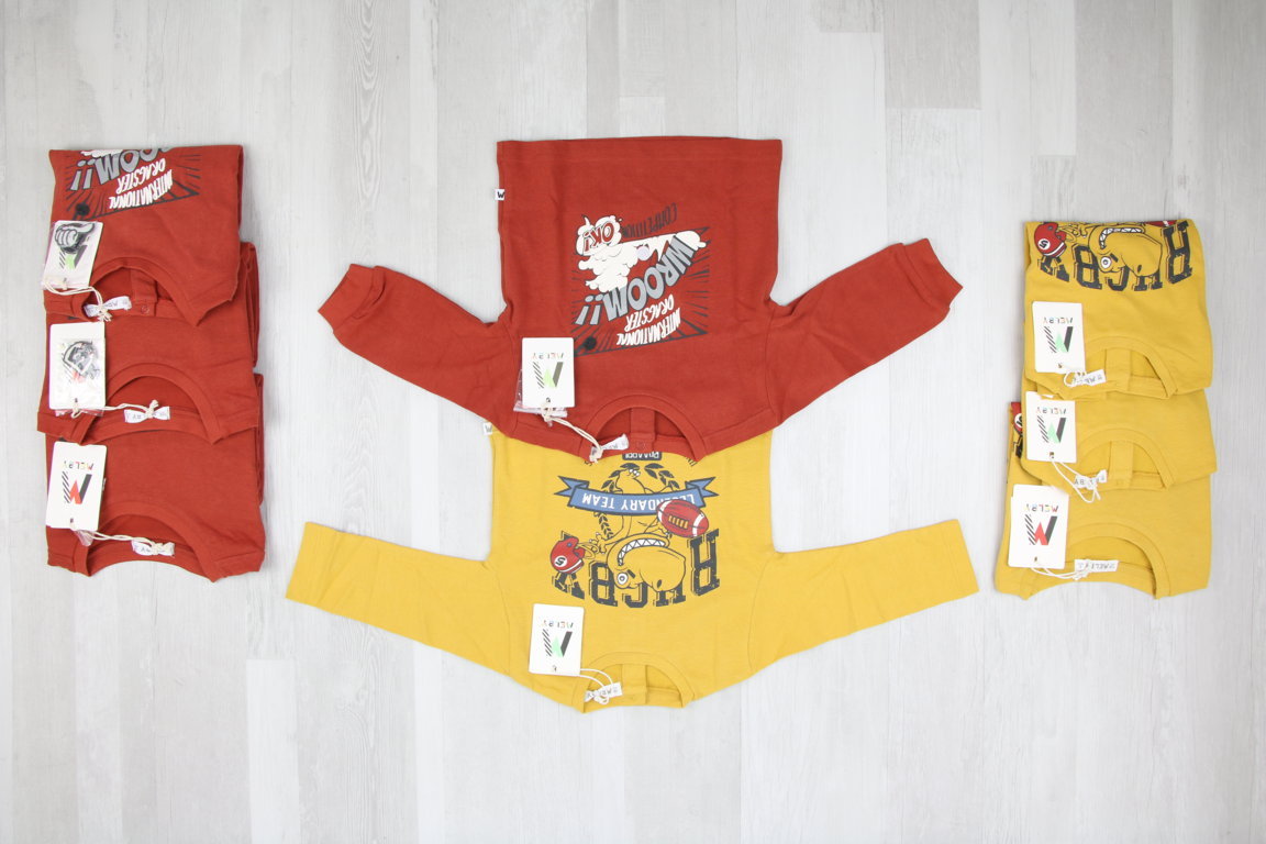 €4,50 al pezzo MELBY stock abbigliamento bambini 486 pezzi - A/I - RIF. 6276
