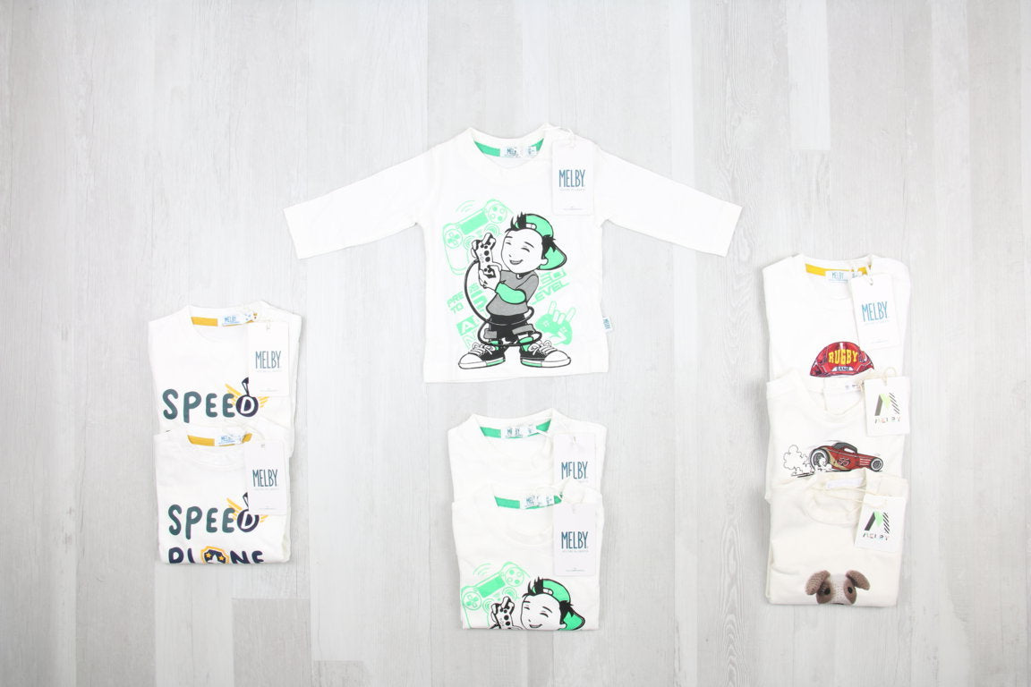 €4,50 al pezzo MELBY stock abbigliamento bambini 486 pezzi - A/I - RIF. 6276