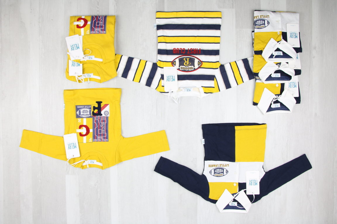 €4,50 al pezzo MELBY stock abbigliamento bambini 486 pezzi - A/I - RIF. 6276