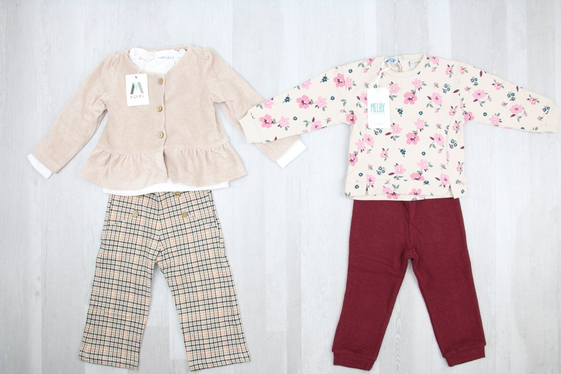 €4,50 al pezzo MELBY stock abbigliamento bambini 486 pezzi - A/I - RIF. 6276