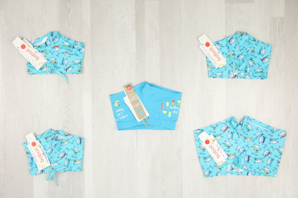 2,70 € l'unité BOBOLI stock maillots de bain enfants 77 pièces - SS - RÉF. 6262