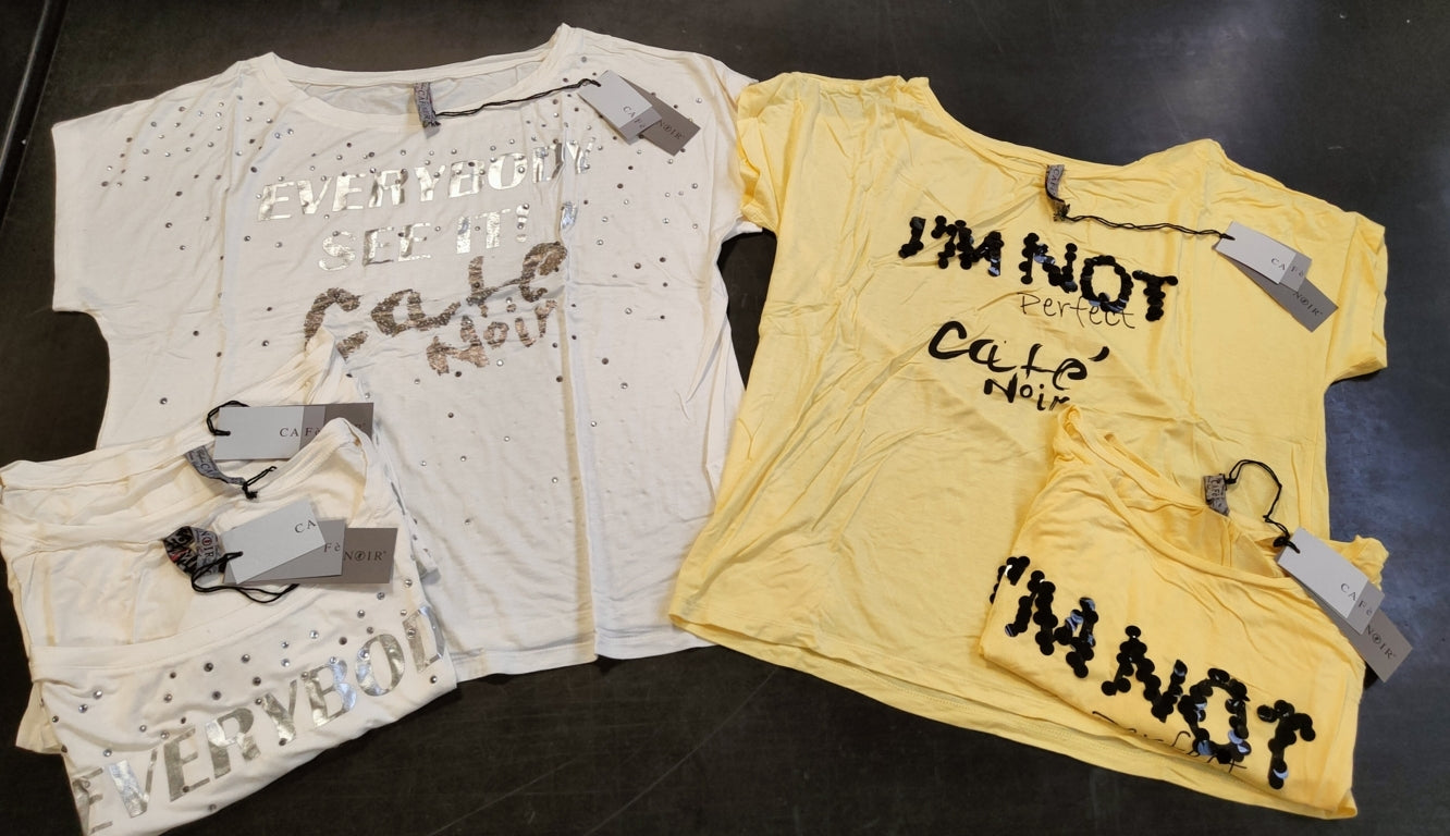 €2,30 al pezzo EMPORIO , CAMEL, CACHAREL, LUISA VIOLA, CAFE' NOIR, AMA , ecc. stock abbigliamento uomo, donna e bambini 1700 pezzi - A/I - P/E - RIF. 6039AF