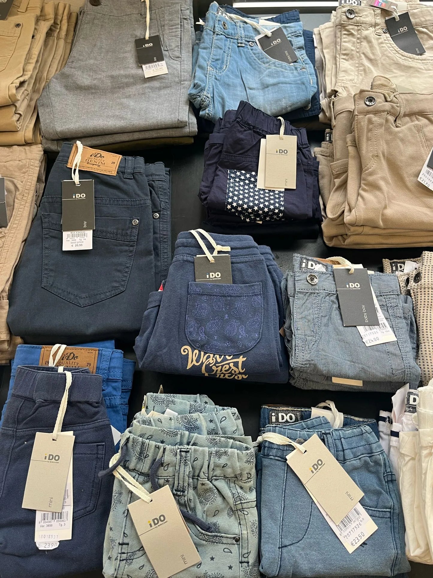 €3.00 each I DO stock kids' clothing 136 pieces - SS - REF. 6241P