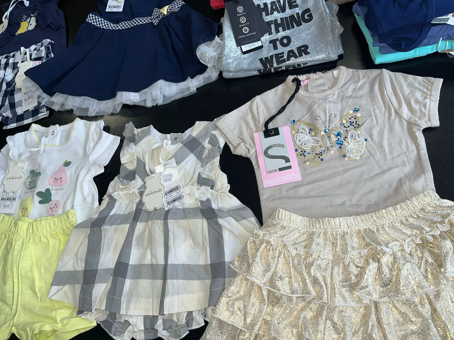 €3,00 l'unité SARABANDA stock vêtements enfants 139 pièces - SS - RIF. 6240P