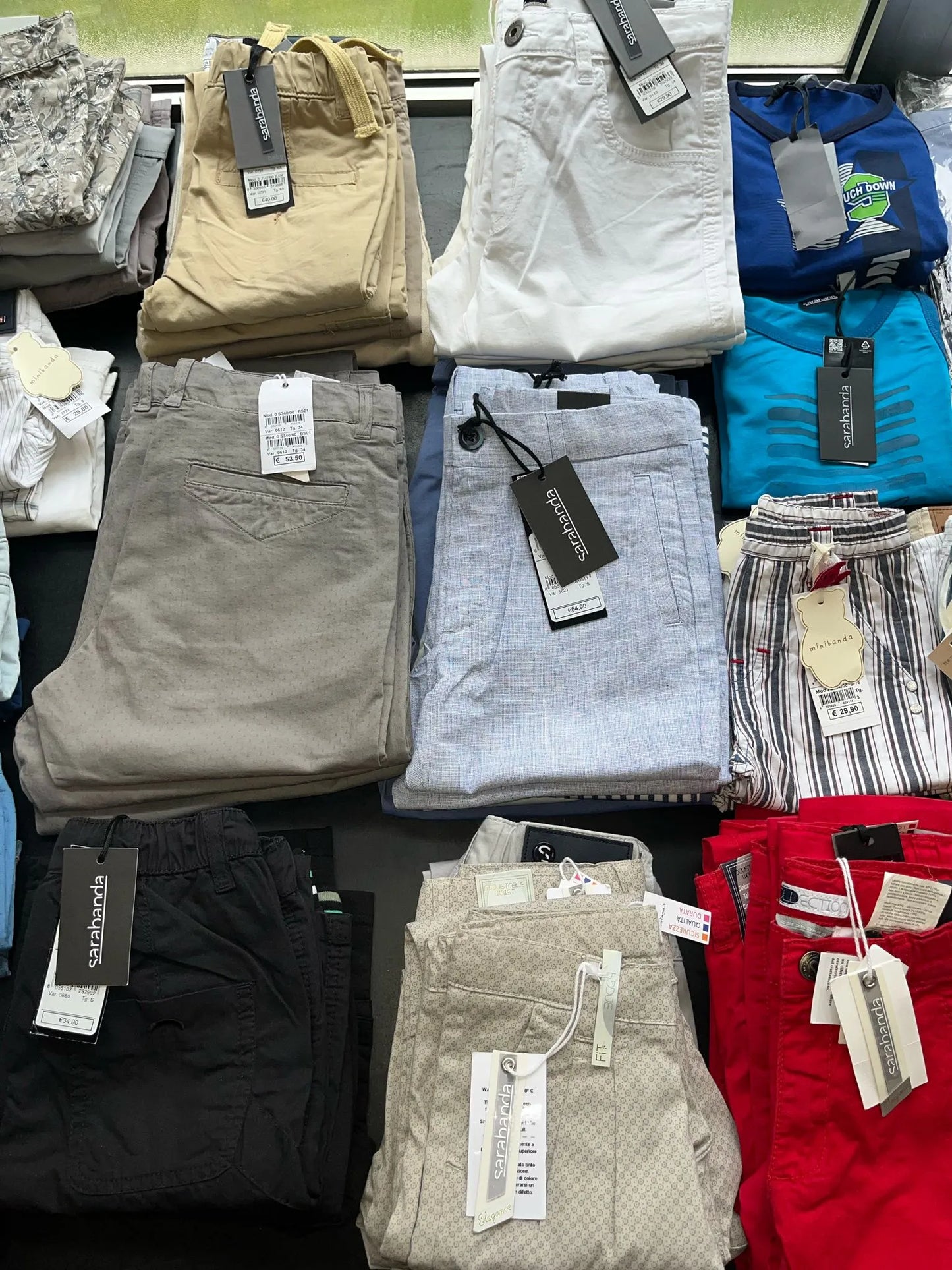 €3,00 l'unité SARABANDA stock vêtements enfants 139 pièces - SS - RIF. 6240P