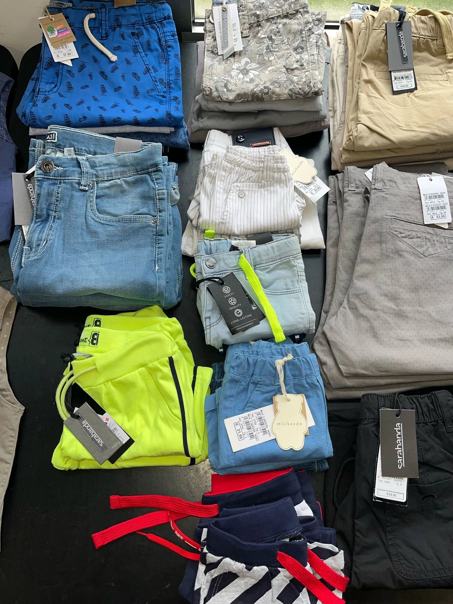 €3,00 l'unité SARABANDA stock vêtements enfants 139 pièces - SS - RIF. 6240P