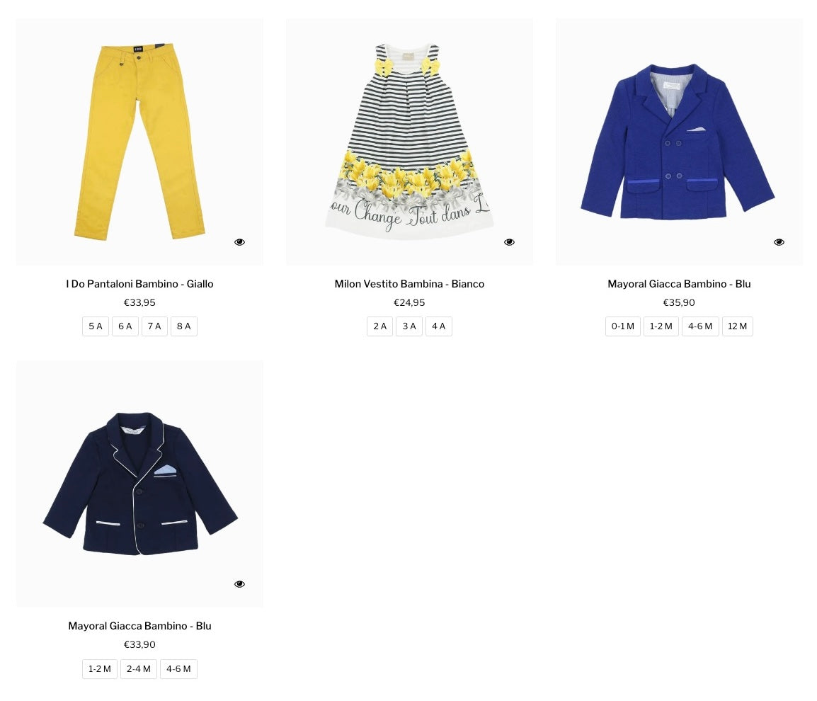 5,00 € par pièce MAYORAL, I DO, Y-CLU', etc. stock de vêtements pour enfants 171 pièces - SS - REF. 6157S