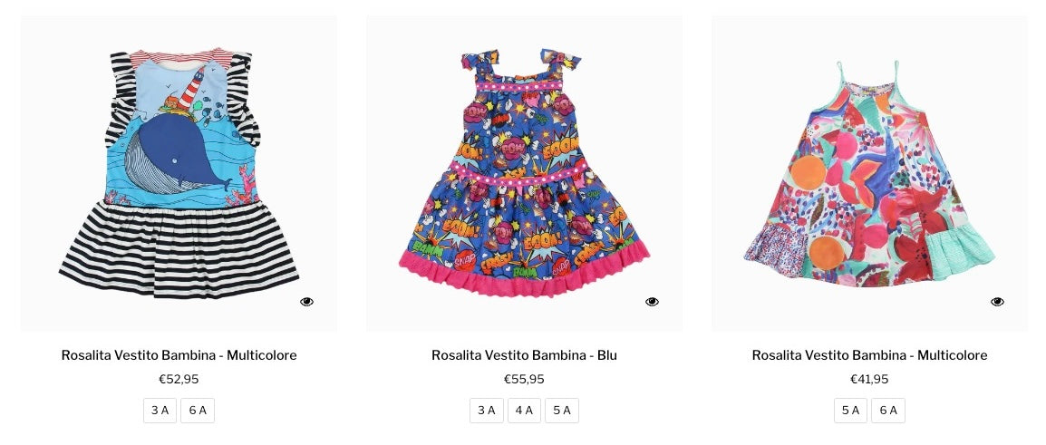 €5,00 al pezzo ROSALITA, TUC TUC, BOBOLI stock abbigliamento bambini 221 pezzi - P/E - RIF. 6155S