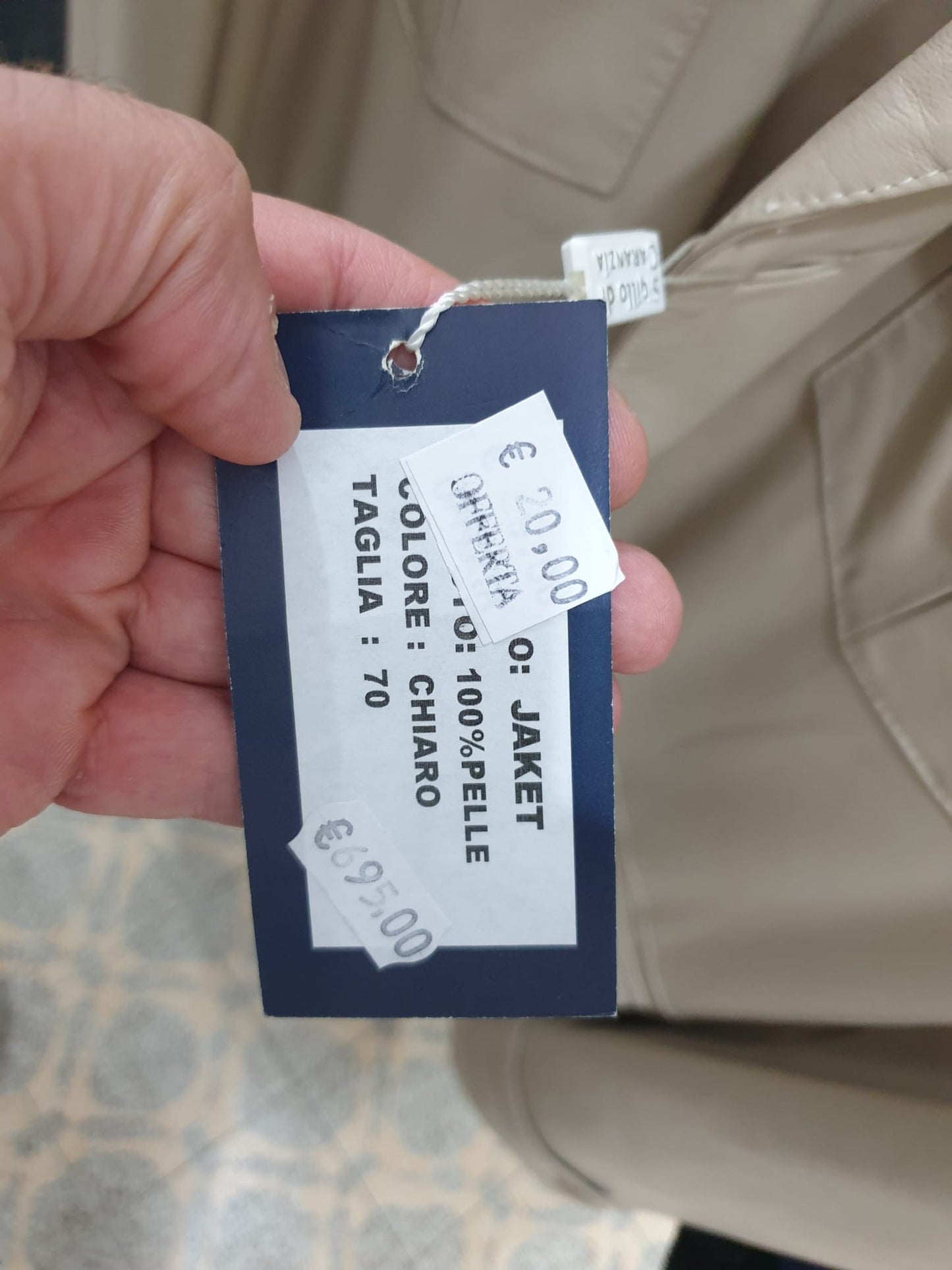 €2.80 per piece MADE IN ITALY men's clothing stock 2000 pieces - S/S F/W - REF. TV6108