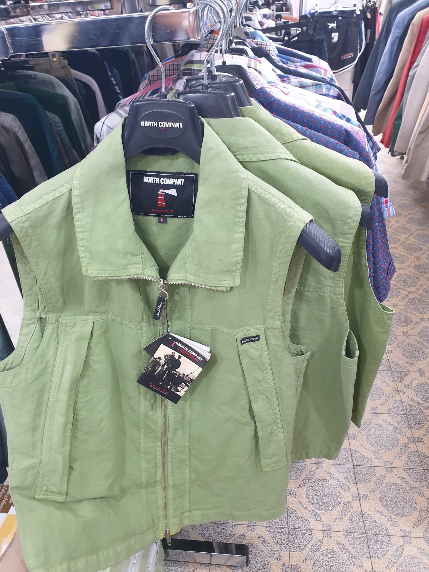 €2.80 per piece MADE IN ITALY men's clothing stock 2000 pieces - S/S F/W - REF. TV6108