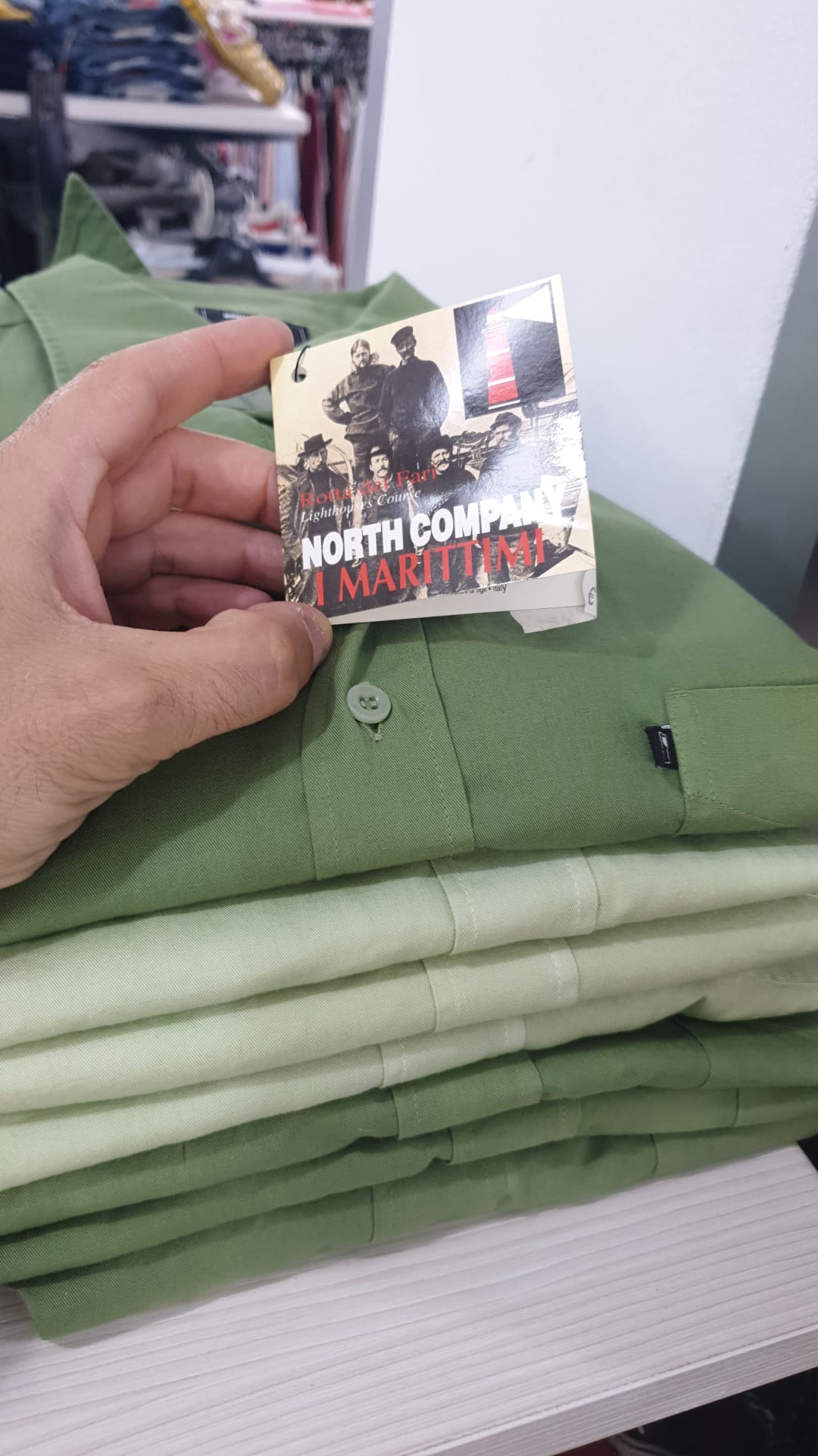 €2.80 per piece MADE IN ITALY men's clothing stock 2000 pieces - S/S F/W - REF. TV6108