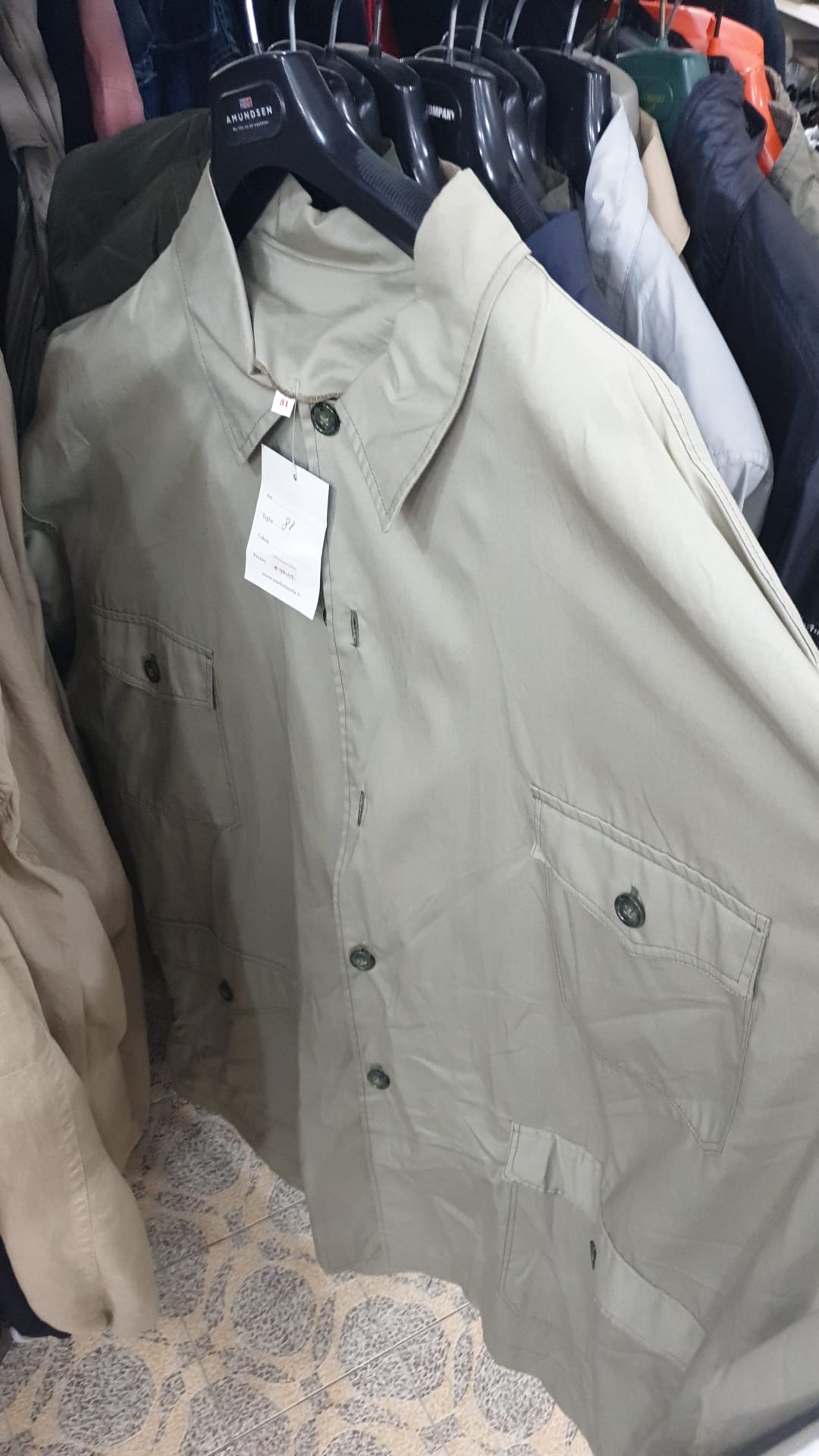 €2.80 per piece MADE IN ITALY men's clothing stock 2000 pieces - S/S F/W - REF. TV6108