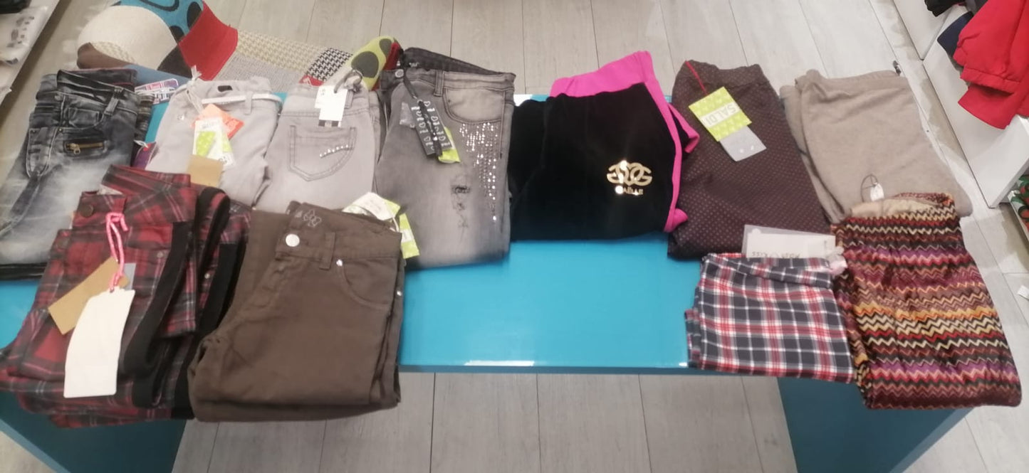 €4,86 al pezzo MEILISA BAY, BYBLOS, TUC TUC, MASH, NEILL KATTER, ecc. stock abbigliamento bambini 1583 pezzi - A/I - P/E - RIF. TV6143