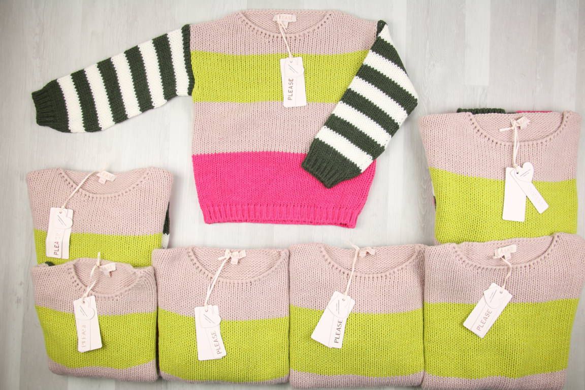 €8,00 al pezzo PLEASE stock abbigliamento bambina 303 pezzi - A/I - P/E - RIF. 6162AF