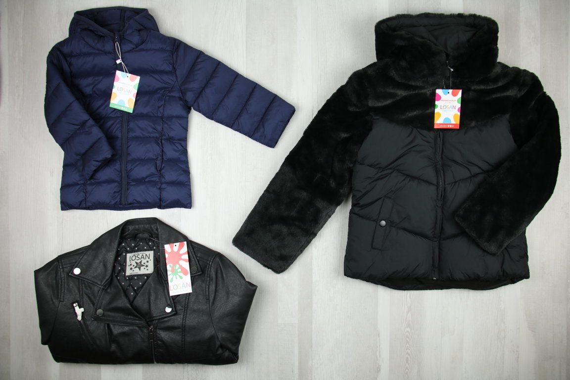 €4,59 al pezzo LOSAN stock abbigliamento bambina 401 pezzi - A/I - RIF. 6083AF