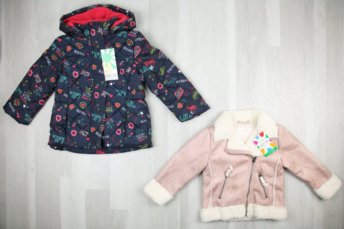 €4,59 al pezzo LOSAN stock abbigliamento bambina 401 pezzi - A/I - RIF. 6083AF