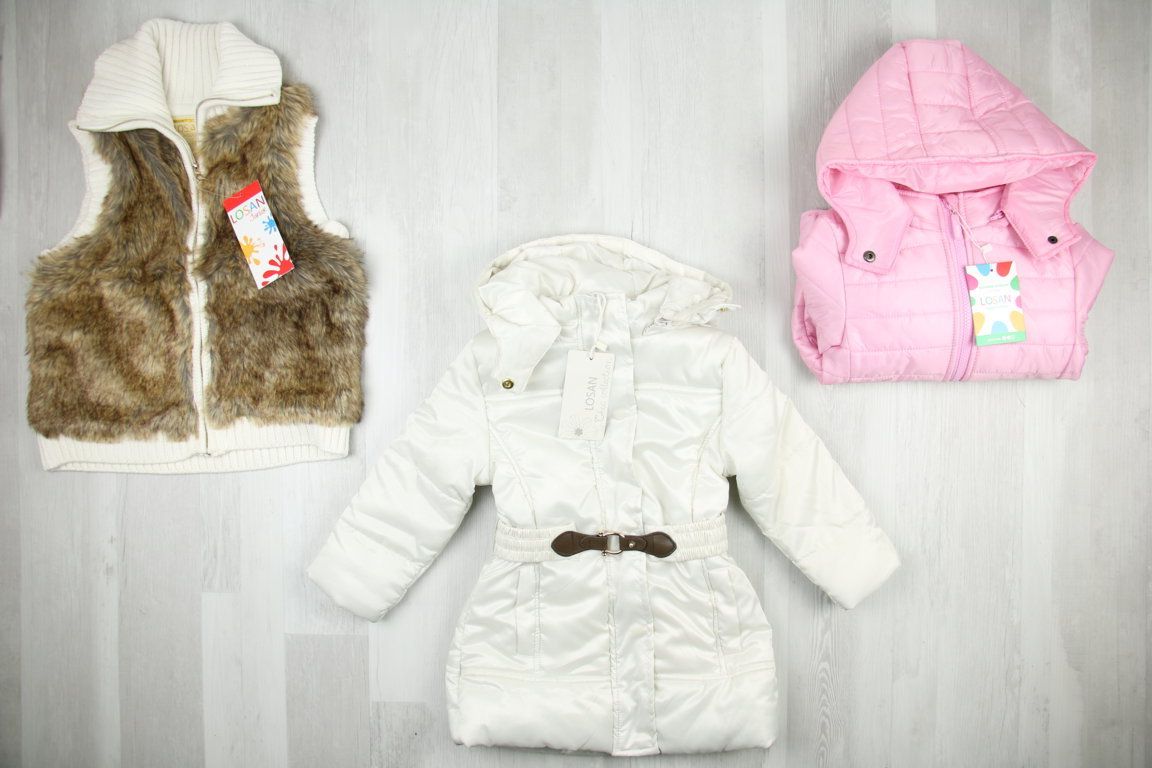 €4,59 al pezzo LOSAN stock abbigliamento bambina 401 pezzi - A/I - RIF. 6083AF