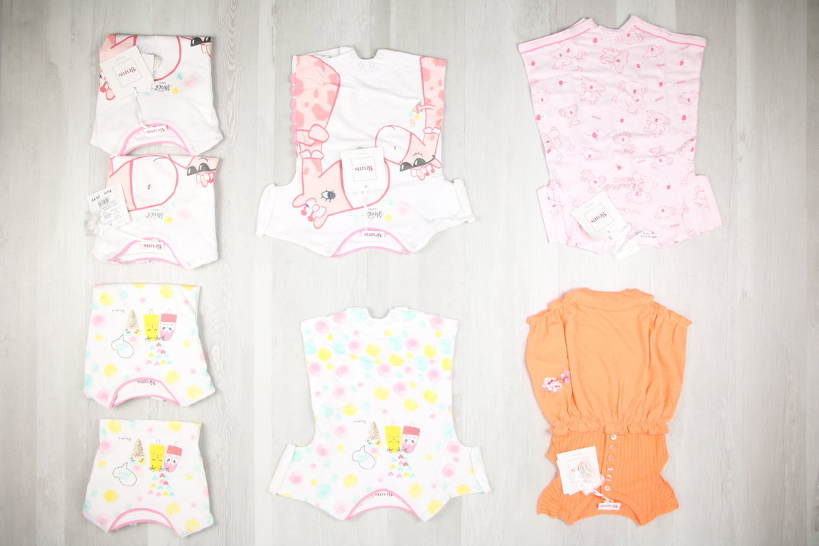 €3,50 al pezzo TUC TUC, LOSAN, BRUMS stock abbigliamento bambini 91 pezzi - P/E - RIF. 6070AF