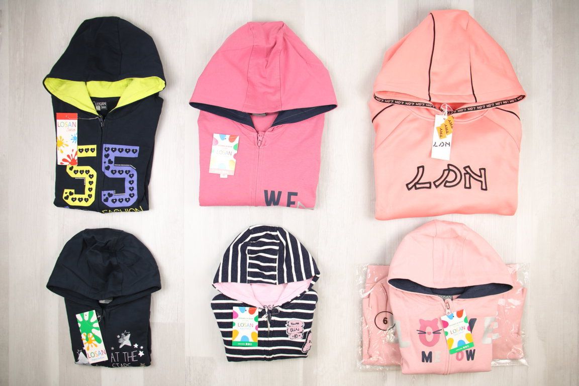 €4,59 al pezzo LOSAN stock abbigliamento bambina 401 pezzi - A/I - RIF. 6083AF