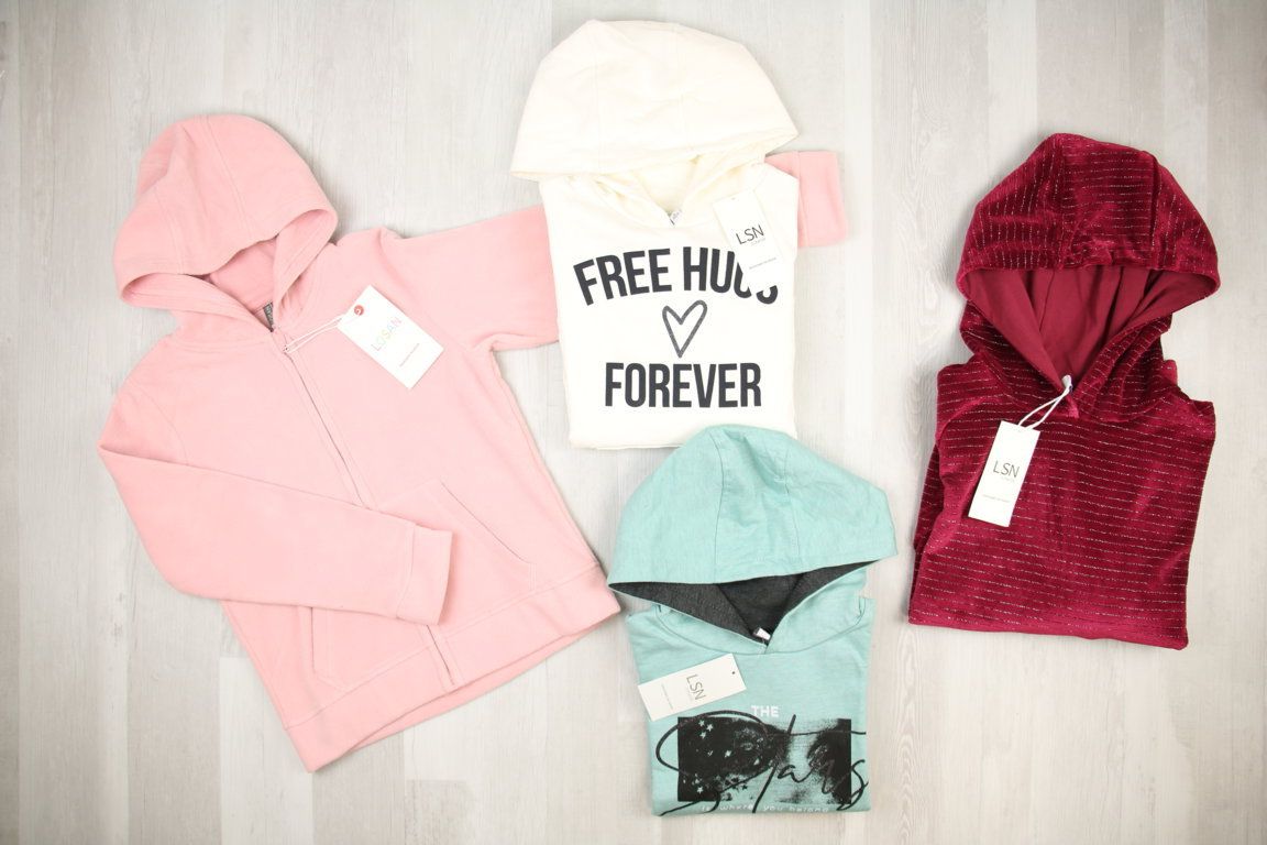 €4,59 al pezzo LOSAN stock abbigliamento bambina 401 pezzi - A/I - RIF. 6083AF