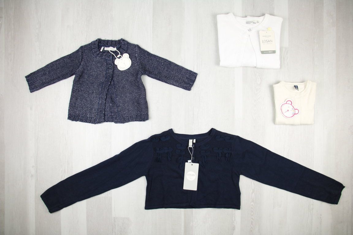€4,59 al pezzo LOSAN stock abbigliamento bambina 401 pezzi - A/I - RIF. 6083AF