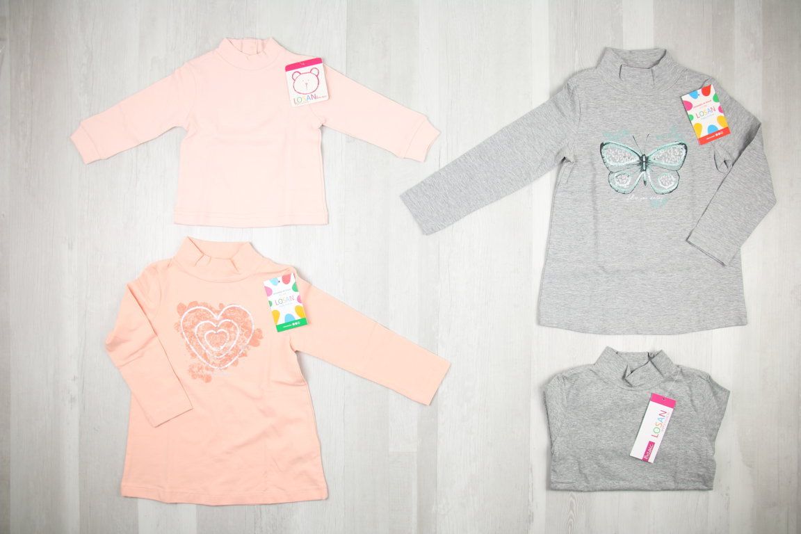 €4,59 al pezzo LOSAN stock abbigliamento bambina 401 pezzi - A/I - RIF. 6083AF