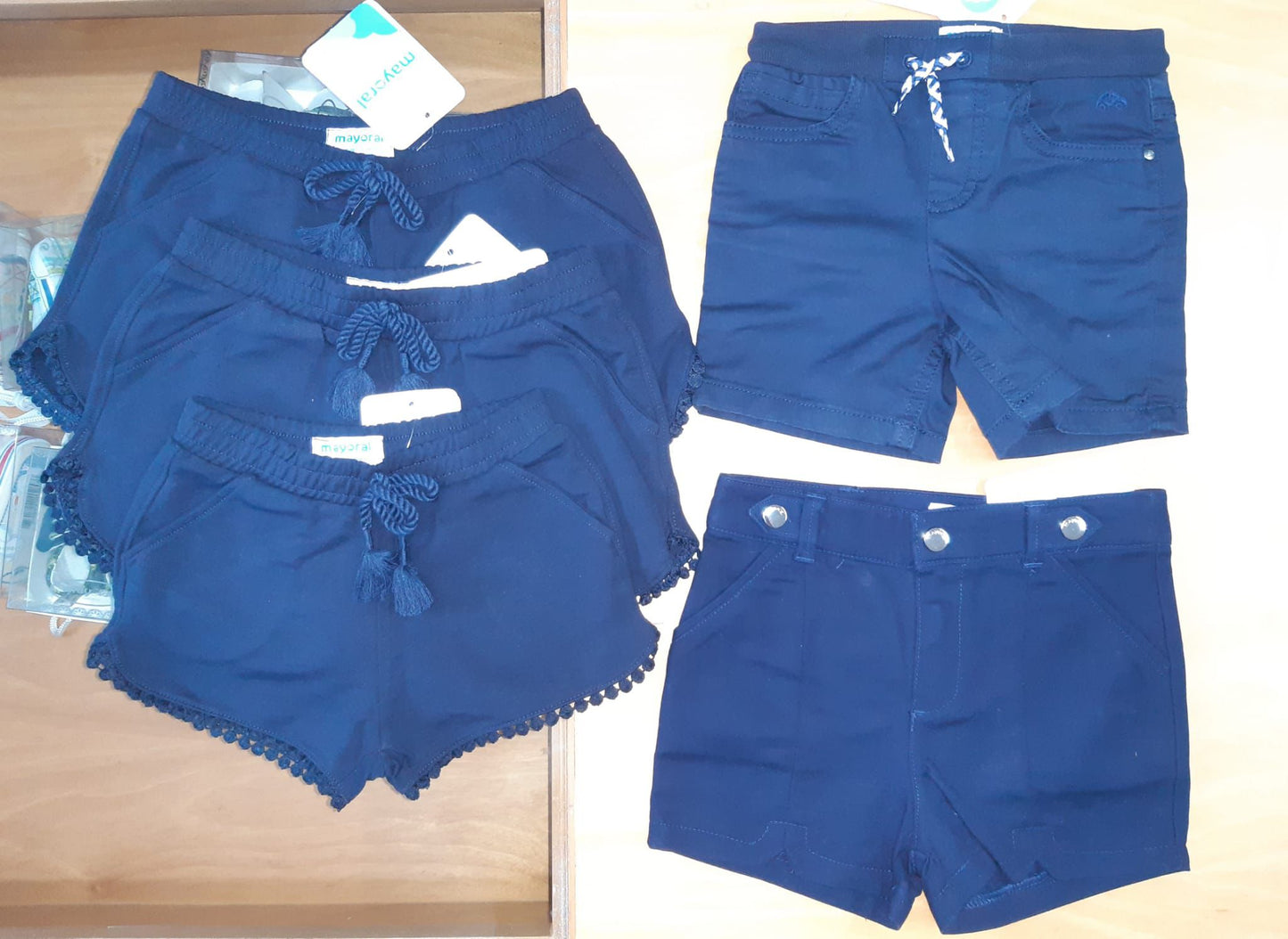 €5.00 per piece I DO, MAYORAL, J'AIME', GAIALUNA, etc. kids' clothing stock 221 pieces - SS - REF. TV6228